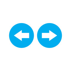 Right Left Arrow Icon &ndash; Horizontal Two Way Direction Symbol