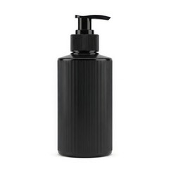 Modern black soap dispenser