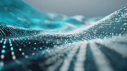 Abstract Digital Data Visualization