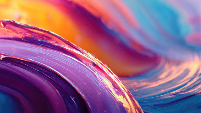 Abstract Painted Background Texture - Powered by Adobe