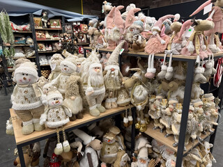 10 November, 2025 Kyiv, Ukraine: gifts, toys, and sweets for Christmas and New Year.