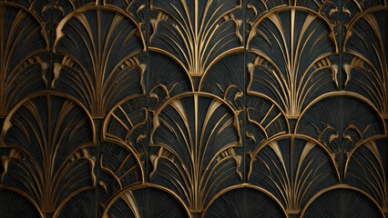 Art Deco Pattern Background