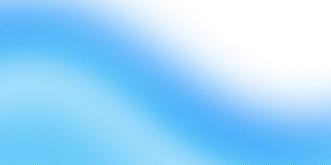 Soft blue gradient wave blurred textured with halftone dots