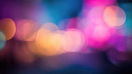 Colorful Bokeh Background