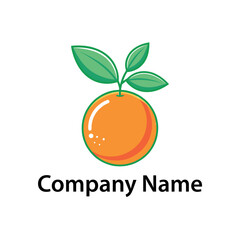 orange silhouette logo design vector line art logo design
