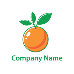 orange silhouette logo design vector line art logo design
