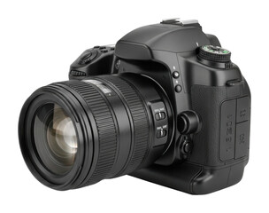 Equipment showcase camera professional isolated on transparent background