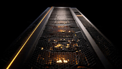 Futuristic Computer Server System