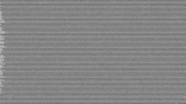 Abstract pattern of black and white horizontal lines