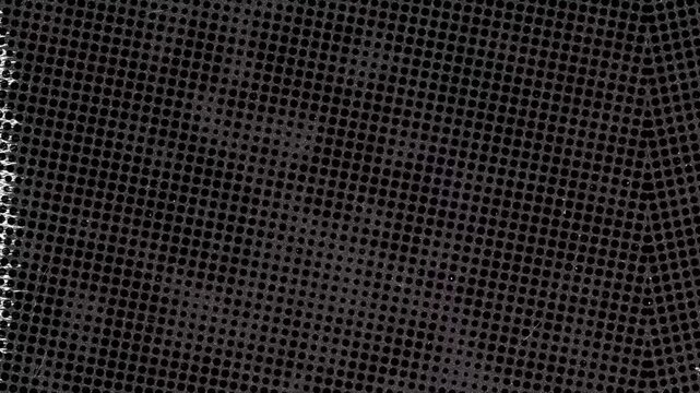 Black metal mesh texture with small round holes