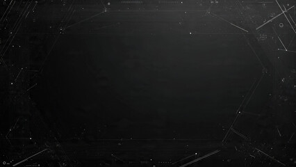 High Tech Background with Circuit Board Elements