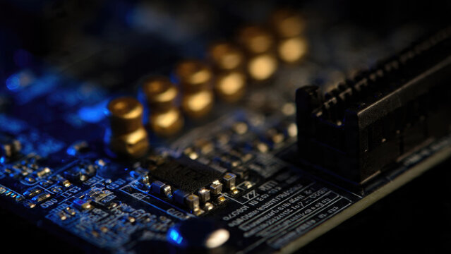 Motherboard Detail - Powered by Adobe