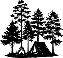 Mysterious Bigfoot Walking Through Rocky Mountain Peaks