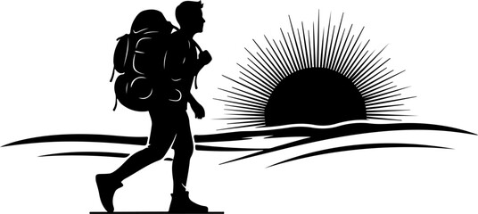 Mysterious Bigfoot Walking Through Rocky Mountain Peaks