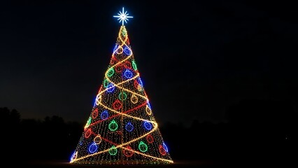 party hats on a black background