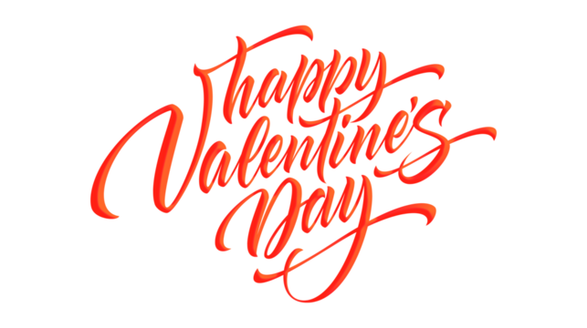Happy Valentines Day png - Powered by Adobe