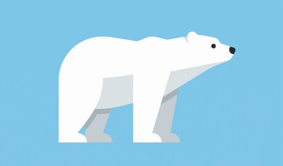 polar bear vector illustration © Lorenzo