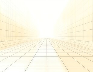 クリーンな余白とグリッドラインが特徴のシンプル背景素材