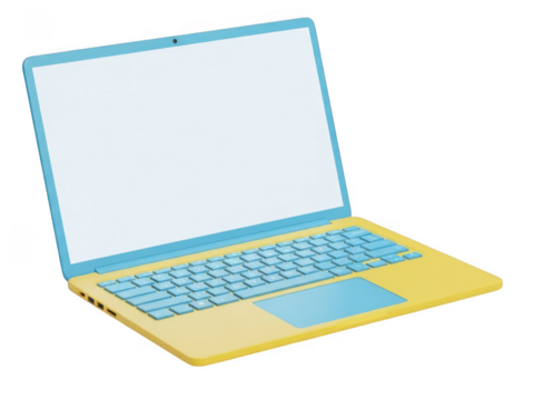 Laptop icon isolated on transparent background isolated on transparent background - Powered by Adobe