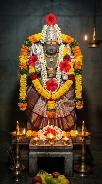 Lord Murugan Hindu Deity Religious Illustration