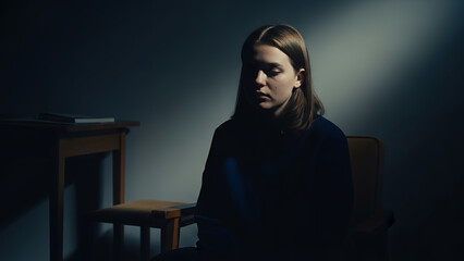 Businesswoman presenting data in a corporate meeting room to attentive colleagues