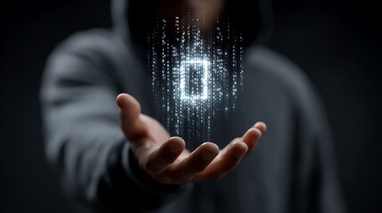 Holographic binary display