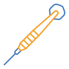 Naklejka premium Dart Icon
