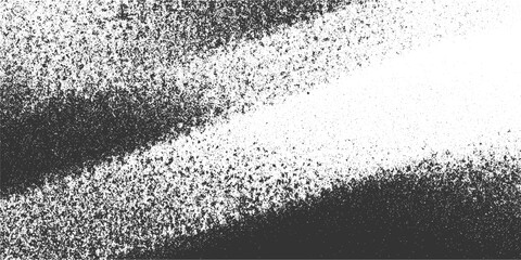 Black and white speckled texture with diagonal dark gray and white areas abstract background