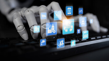 Artificial intelligence helps achieve zero waste goals by optimizing recycling processes. AI technology analyzes data to create sustainable solutions, promoting a zero waste future. Entice