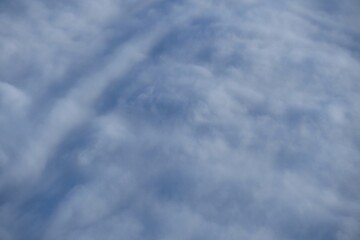 Soft Cloudy Sky Texture Background