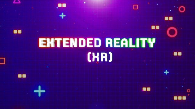 Extended Reality (XR) Digital Technology Background