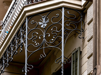 flora de hierro forjado