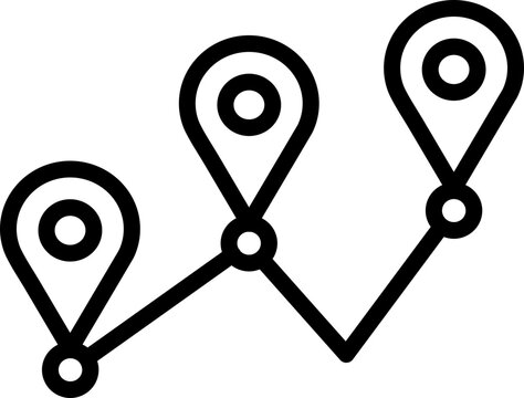 Multiple Destinations Line Icon &ndash; Route Planning
Multiple Destinations Outline Icon &ndash; GPS Multi-Stop Navigation
Multiple Destinations Vector Icon &ndash; Travel Path Marker