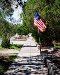 Sidewalk on the Fourth