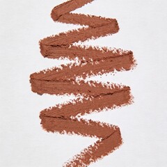 lip liner stroke, lip pensil swatch, cosmetic textures