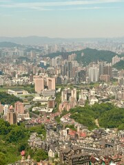 Panoramic view of Taipeh, Republic of China