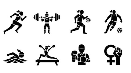 Women in sports: empowering icons celebrating athletic achievements