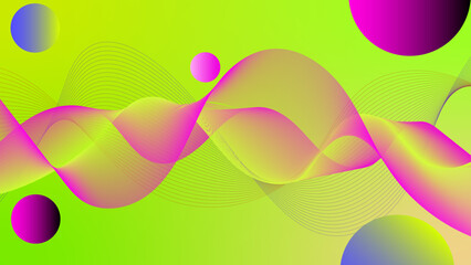 Abstract blue and purple liquid wavy shapes futuristic banner  Design element for technology, science, music or modern concept