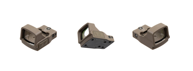 Three Angles Of Tactical Reflex Sight