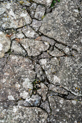 Ancient flagstone road