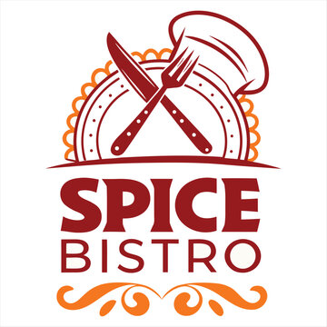  restaurant logo vector illustration