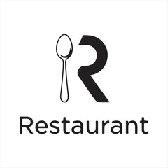  restaurant logo vector illustration