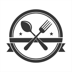  restaurant logo vector illustration