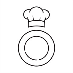  restaurant logo vector illustration