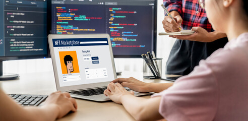 NFT marketplace provide brisk sale channel for digital artist to sell their works online on the internet network