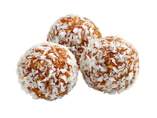 Coconut coated energy balls