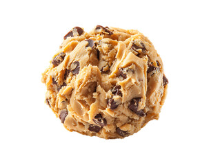 Delicious chocolate chip cookie dough