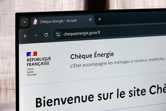 Page site internet chequeenergie.gouv.fr	