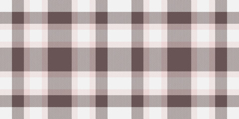 Perfect fabric check pattern, female vector seamless tartan. Mid texture background textile plaid in white and pastel colors.