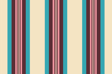 Verene vector lines seamless, sensual vertical pattern background. Styling fabric texture textile stripe in red and light colors.